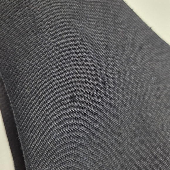 Vintage Susan Bennett Black Sleeveless V-Back Sheath Dress Size 14 - Picture 3 of 8